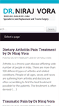 Mobile Screenshot of drnirajvoraorthopaedicsurgeon.com